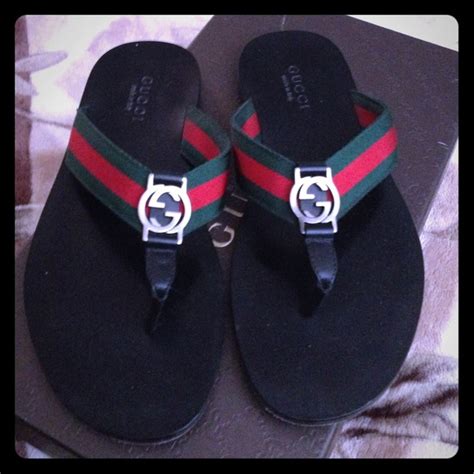 gucci flip flops size 8|Gucci Flip Flops for cheap.